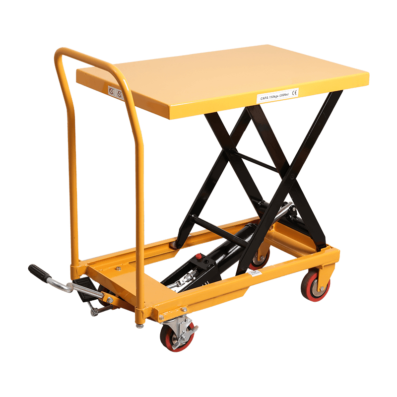 TF-15C Factory sales Manual Table Truck Scissor Lift