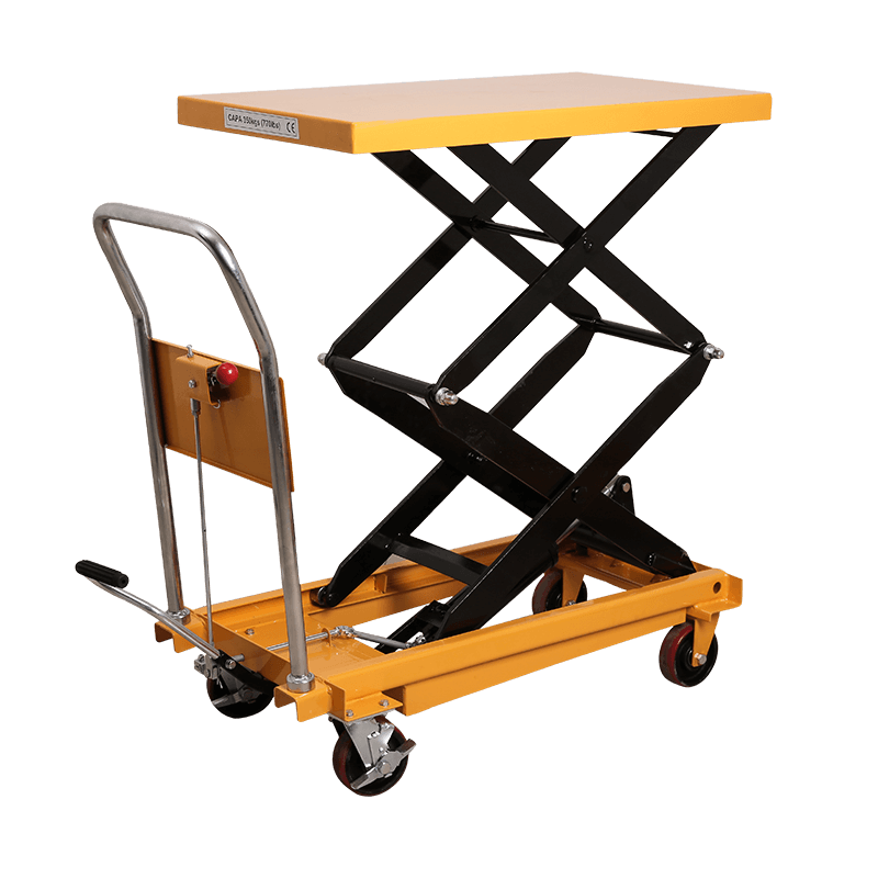 TFD-35B Hand Hydraulic Scissor Lift Table Truck 350kg